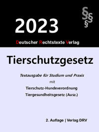 Vorderes Coverbild Tierschutzgesetz