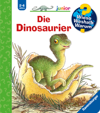 Vorderes Coverbild Wieso? Weshalb? Warum? junior, Band 25 - Die Dinosaurier