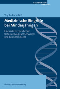 Vorderes Coverbild Medizinische Eingriffe bei Minderjährigen