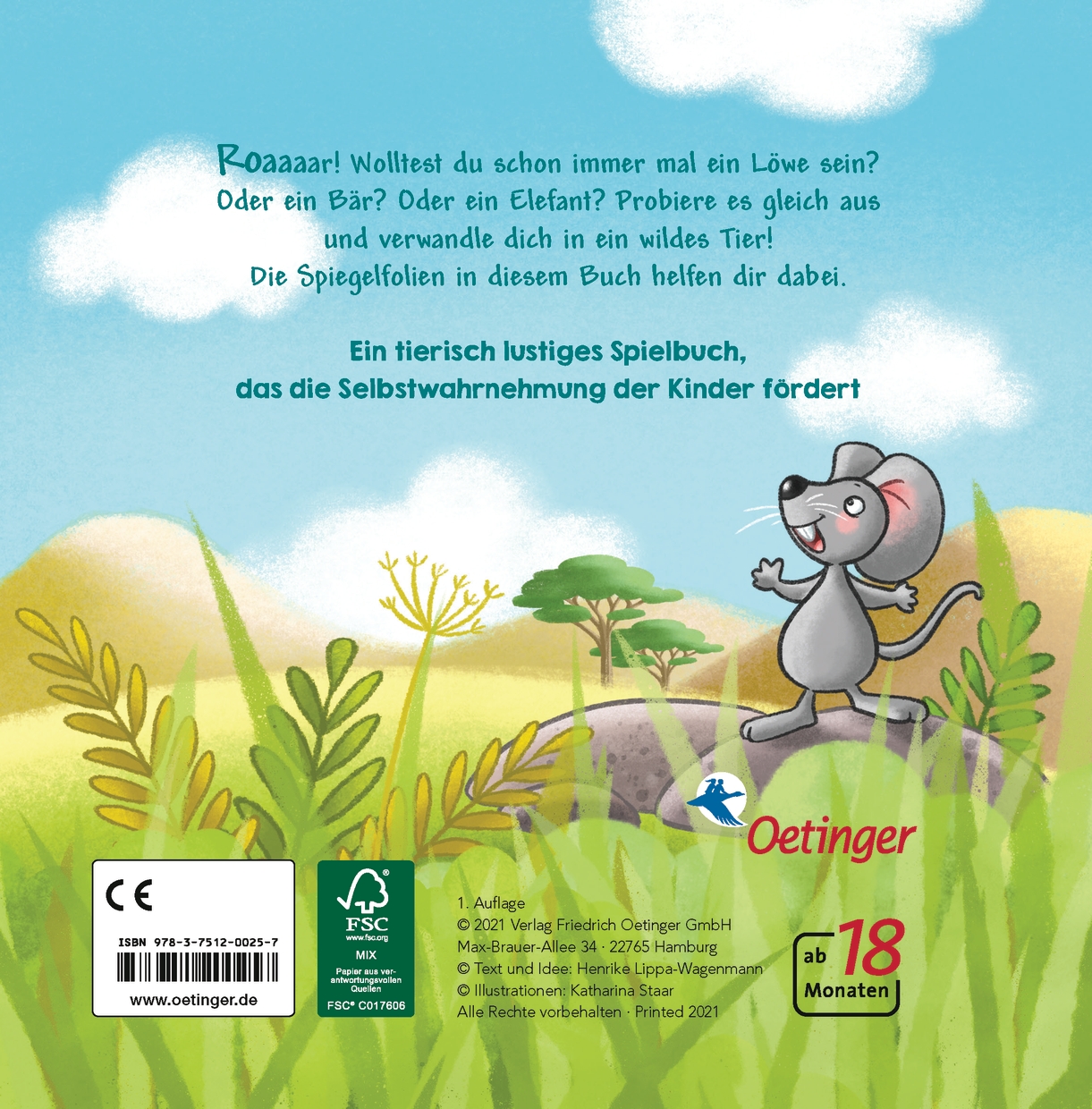 Rückseitencover Guck mal, wer da brüllt!