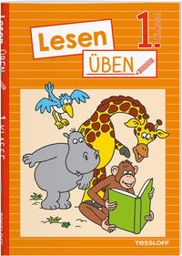 Vorderes Coverbild Lesen üben 1. Klasse