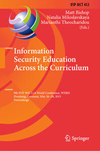 Vorderes Coverbild Information Security Education Across the Curriculum