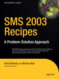 Vorderes Coverbild SMS 2003 Recipes