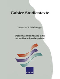 Vorderes Coverbild Personalentlohnung und monetäres Anreizsystem