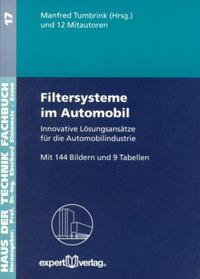 Vorderes Coverbild Filtersysteme im Automobil