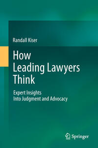 Vorderes Coverbild How Leading Lawyers Think