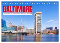 Vorderes Coverbild Baltimore. Maritimer Charme an der Ostküste der USA (Tischkalender 2026 DIN A5 quer), CALVENDO Monatskalender