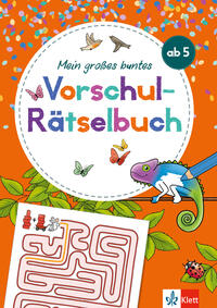 Vorderes Coverbild Klett Mein großes buntes Vorschul-Rätselbuch