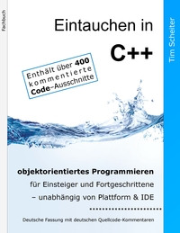 Vorderes Coverbild Eintauchen in C++
