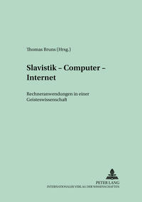 Vorderes Coverbild Slavistik – Computer – Internet