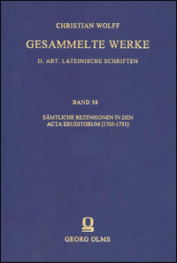 Vorderes Coverbild Christian Wolff: Gesammelte Werke