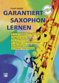 Vorderes Coverbild Garantiert Saxophon Lernen