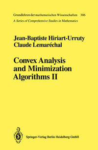 Vorderes Coverbild Convex Analysis and Minimization Algorithms II