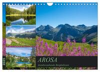 Vorderes Coverbild Arosa - Atemberaubende Bergkulissen (Wandkalender 2025 DIN A4 quer), CALVENDO Monatskalender