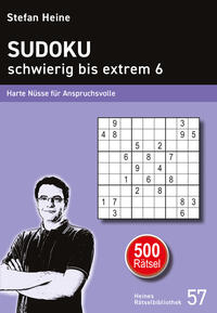 Vorderes Coverbild Sudoku schwierig bis extrem 6