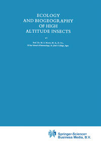 Vorderes Coverbild Ecology and Biogeography of High Altitude Insects