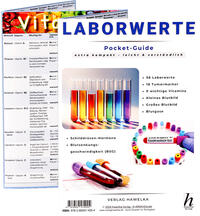 Vorderes Coverbild Laborwerte - extra kompakt & leicht verständlich - Pocket-Guide - Faltkarte A5 - Patienten-Ratgeber & Fachliteratur