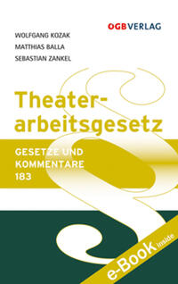 Vorderes Coverbild Theaterarbeitsgesetz