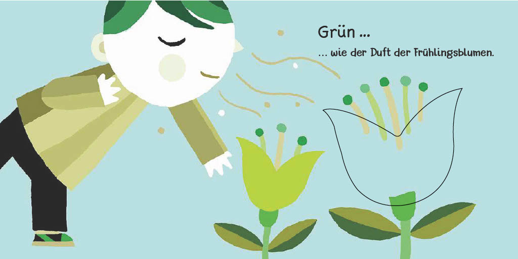 Beispielinhalt (Bild) Manchmal fühle ich mich Grün