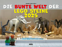 Vorderes Coverbild Die bunte Welt der LEGO® Steine Kalender 2025 Wandkalender