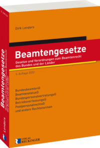 Vorderes Coverbild Beamtengesetze