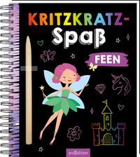 Vorderes Coverbild Kritzkratz-Spaß Feen