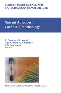 Vorderes Coverbild Current Advances in Coconut Biotechnology