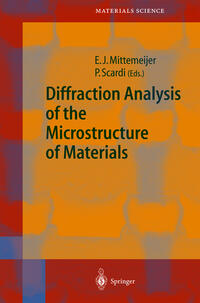 Vorderes Coverbild Diffraction Analysis of the Microstructure of Materials