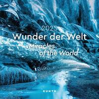 Vorderes Coverbild Wunder der Welt - KUNTH Broschurkalender 2025