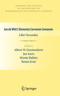 Vorderes Coverbild Jan de Witt’s Elementa Curvarum Linearum