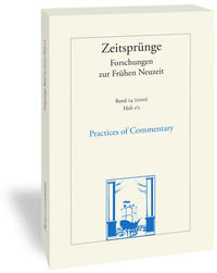 Vorderes Coverbild Practices of Commentary