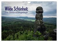 Vorderes Coverbild Wilde Schönheit - Das Elbsandsteingebirge (Wandkalender 2025 DIN A4 quer), CALVENDO Monatskalender