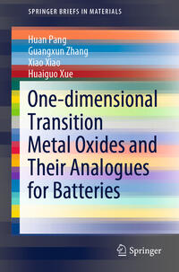 Vorderes Coverbild One-dimensional Transition Metal Oxides and Their Analogues for Batteries