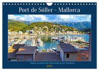 Vorderes Coverbild Port de Sóller - Mallorca (Wandkalender 2025 DIN A4 quer), CALVENDO Monatskalender