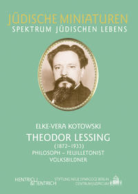 Vorderes Coverbild Theodor Lessing (1872-1933)