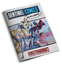 Vorderes Coverbild Sentinel Comics - Das Rollenspiel - Einsteigerset