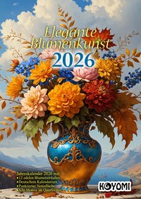 Vorderes Coverbild Elegante Blumenkunst