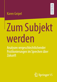 Vorderes Coverbild Zum Subjekt werden