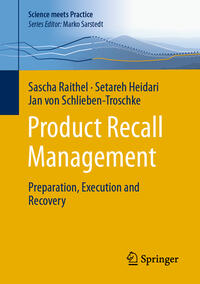 Vorderes Coverbild Product Recall Management