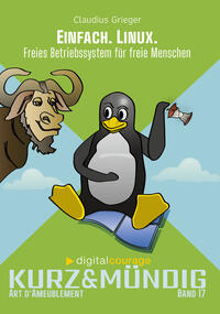 Vorderes Coverbild Einfach. Linux.