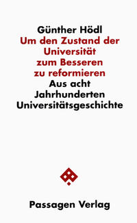 Vorderes Coverbild Um den Zustand der Universität zum Besseren zu reformieren
