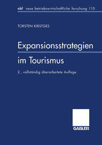 Vorderes Coverbild Expansionsstrategien im Tourismus