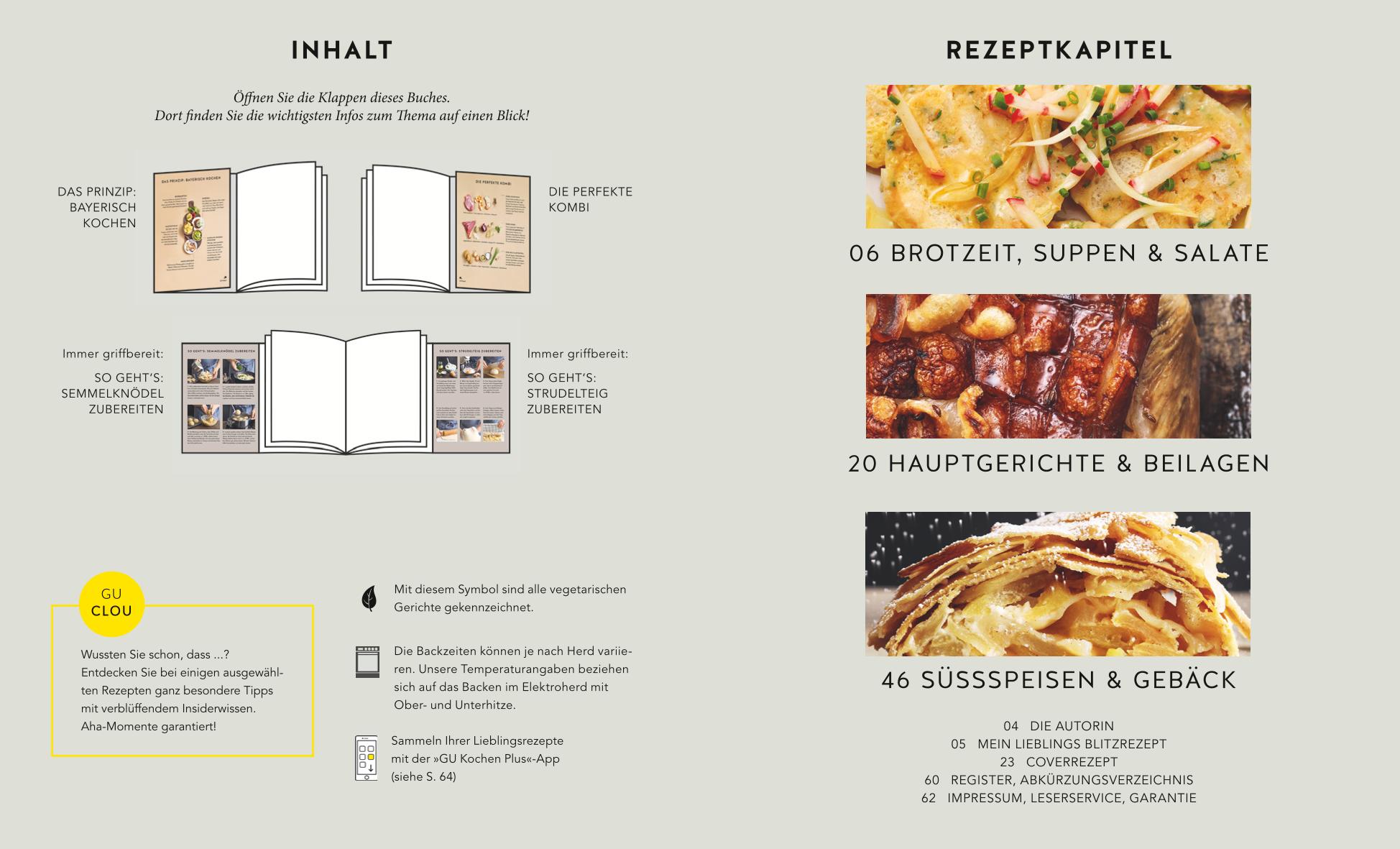Beispielinhalt (Bild) Bayerisch kochen