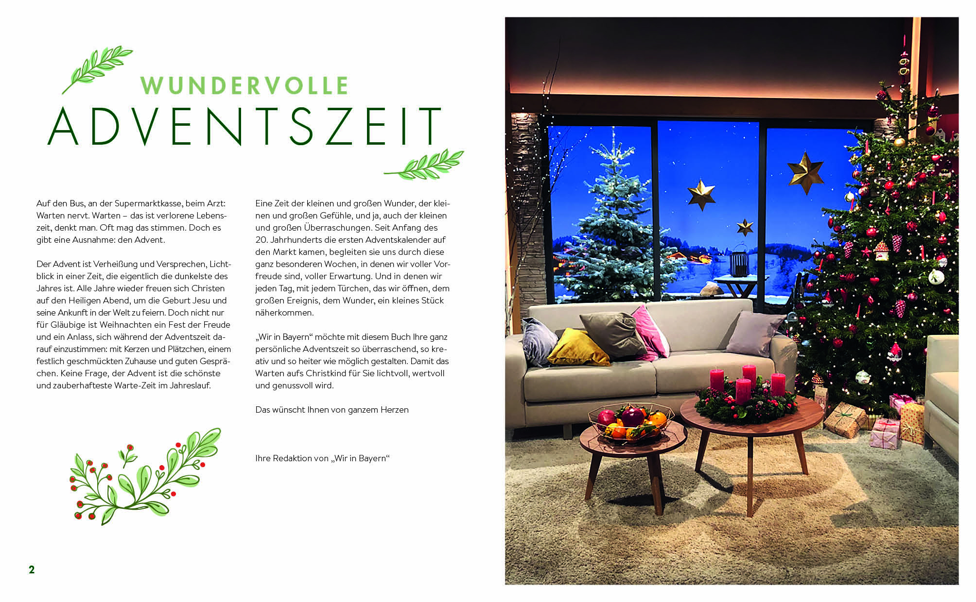 Beispielinhalt (Bild) Wir in Bayern – Adventskalender