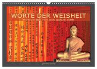 Vorderes Coverbild Worte der Weisheit Motivation für das ganze Jahr (Wandkalender 2025 DIN A3 quer), CALVENDO Monatskalender