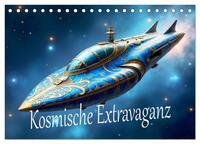 Vorderes Coverbild Kosmische Extravaganz (Tischkalender 2026 DIN A5 quer), CALVENDO Monatskalender