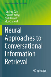 Vorderes Coverbild Neural Approaches to Conversational Information Retrieval