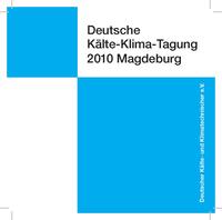 Vorderes Coverbild DKV Tagungsbericht / Deutsche Kälte-Klima-Tagung
