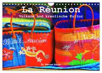 Vorderes Coverbild La Réunion - Vulkane und kreolische Kultur (Wandkalender 2025 DIN A4 quer), CALVENDO Monatskalender
