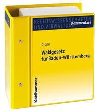 Vorderes Coverbild Waldgesetz für Baden-Württemberg